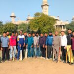 विभागीय क्रिकेट टूर्नामेंट में जनसंपर्क विभाग को प्रथम मैच में विजय