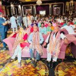 फाग गीतों और राधा-कृष्ण लीलाओं के बीच भाजपा का होली मिलन समारोह संपन्न