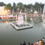 जलविहार में संस्कृति का संगम, लोक संगीत और अर्घ्य से नव वर्ष का अभिनंदन